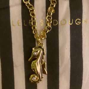 Lele Sadoughi Seahorse Pendant Necklace